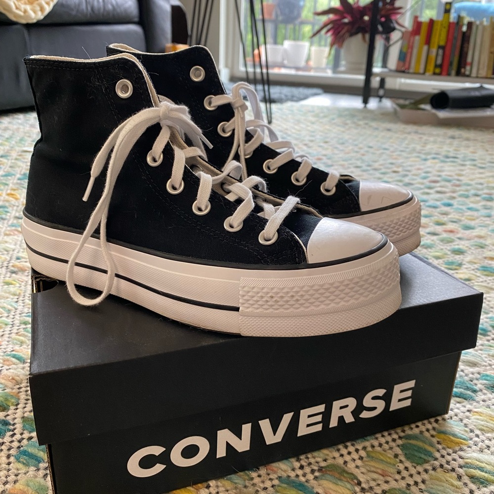 Converse Platform High-Tops Black Size 7